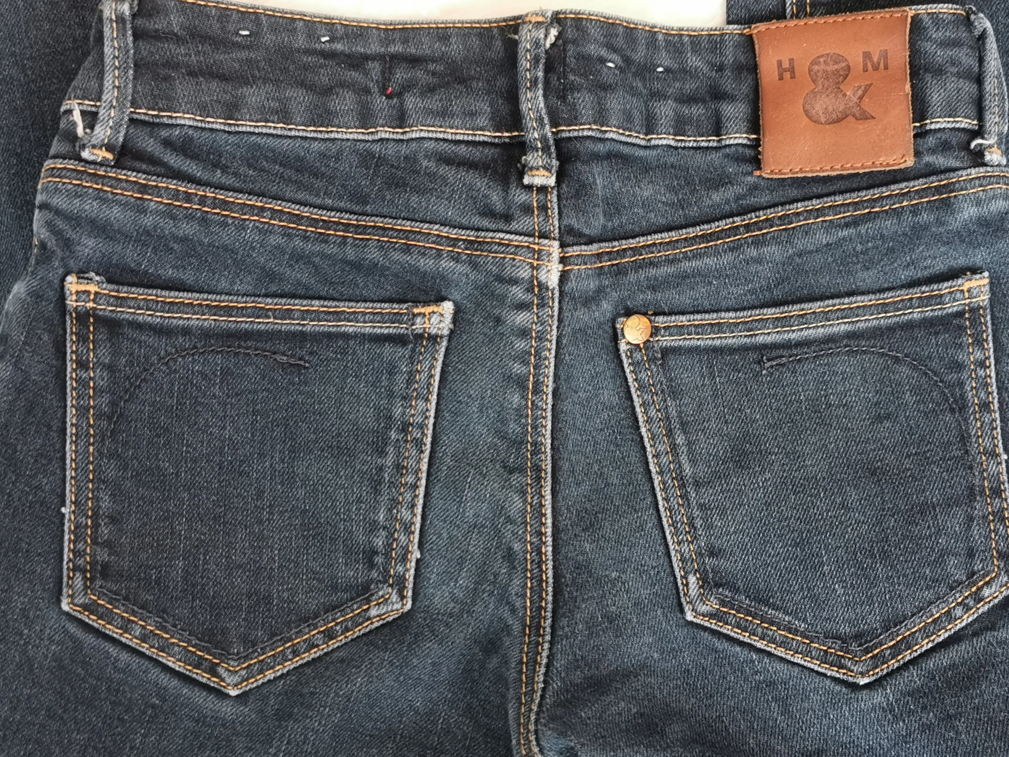 GIRL SIZE 9/10 YEARS - H&M SQIN, Bootcut Jeans VGUC B8