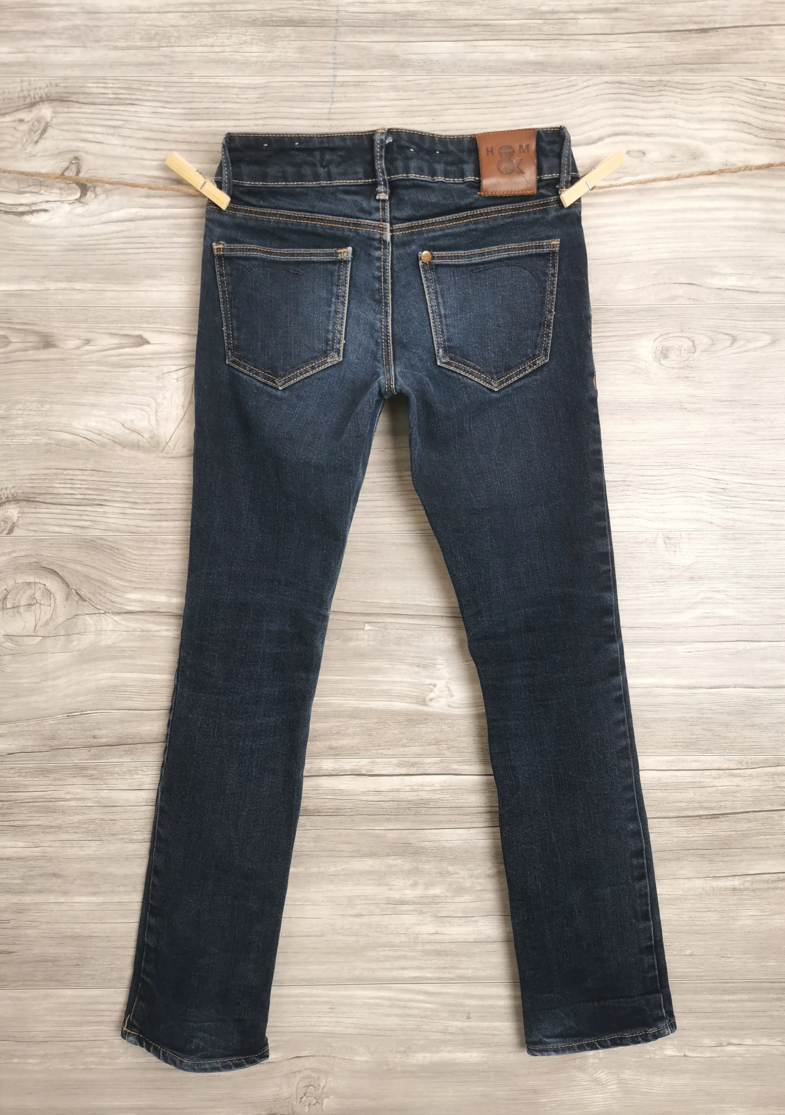GIRL SIZE 9/10 YEARS - H&M SQIN, Bootcut Jeans VGUC B8