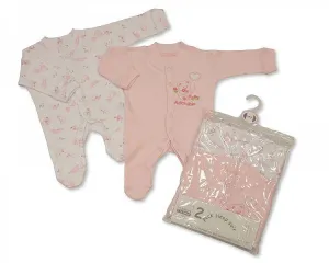 GIRLS 2-PACK SLEEPSUIT Bw-1109-0803g
