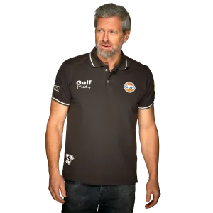 Gulf Vintage Polo in Anthracite