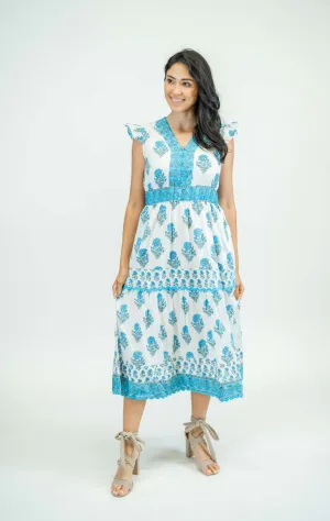 Hallie Midi Dress Capri