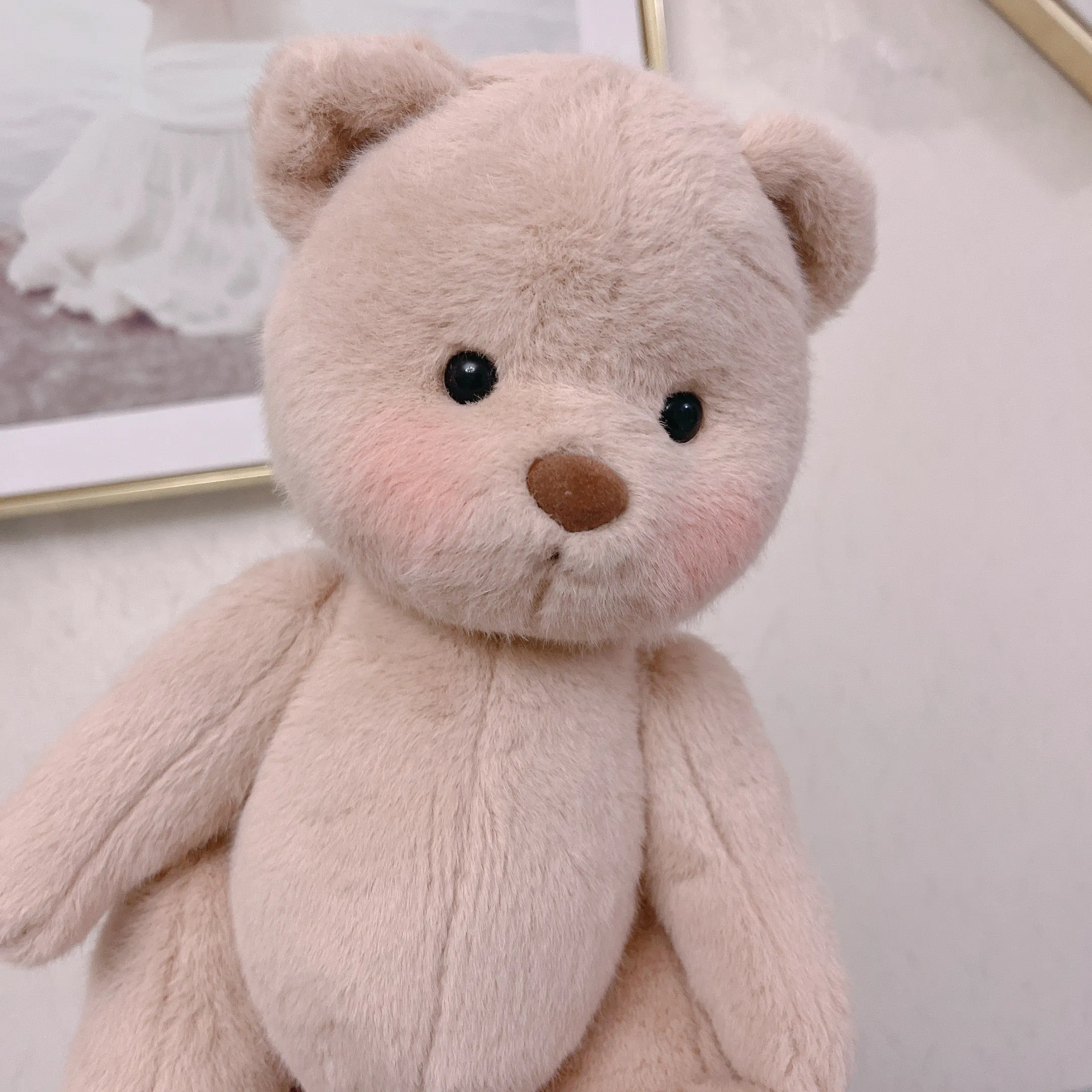 Handmade Cute Teddy Bears With Lotso Bear Suits Stuffed Bear Toys Valentines Day Decor Gifts for Her / Girlfriend Lover Mom Kids