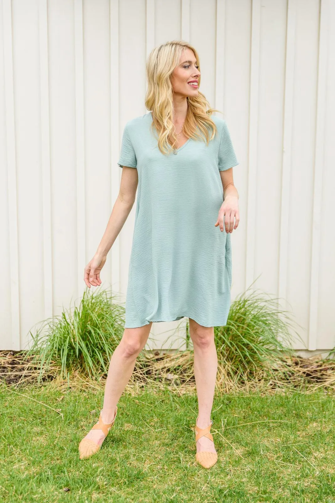 Hazel Blues® | Time After Time V-neck Dress