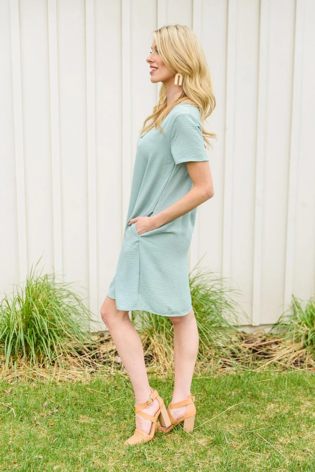 Hazel Blues® | Time After Time V-neck Dress