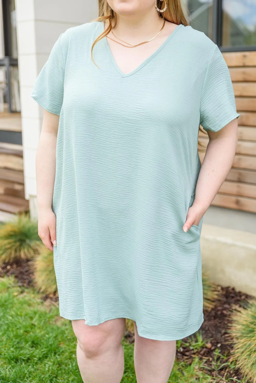 Hazel Blues® | Time After Time V-neck Dress
