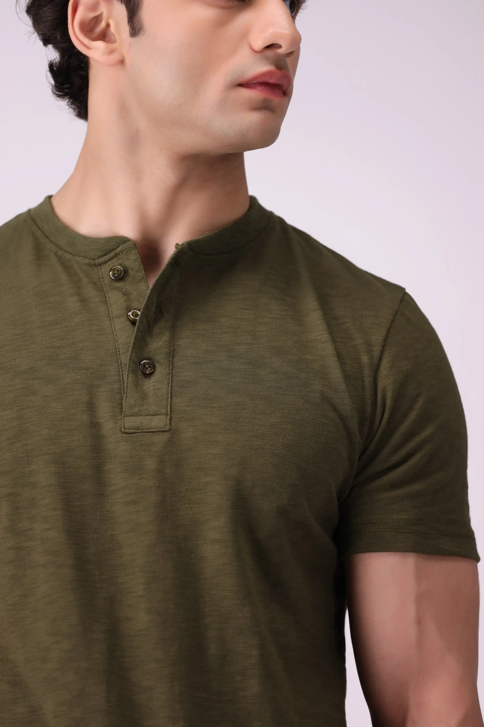 Henly Olive T-Shirt