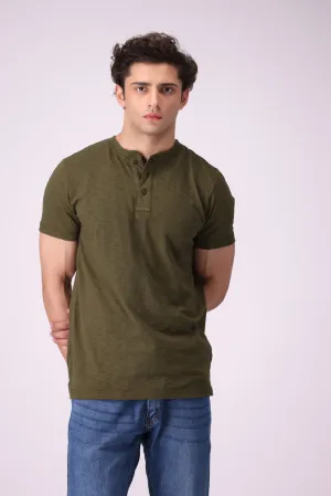 Henly Olive T-Shirt