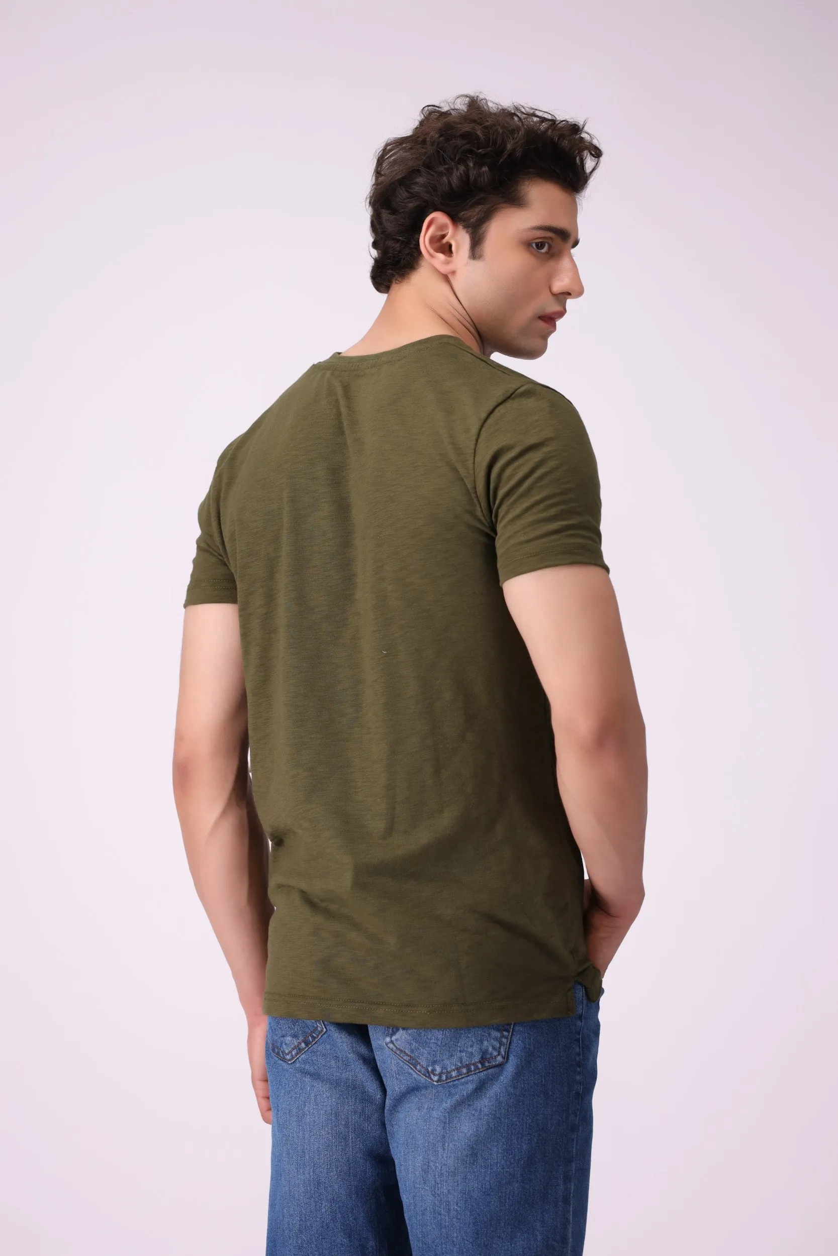 Henly Olive T-Shirt