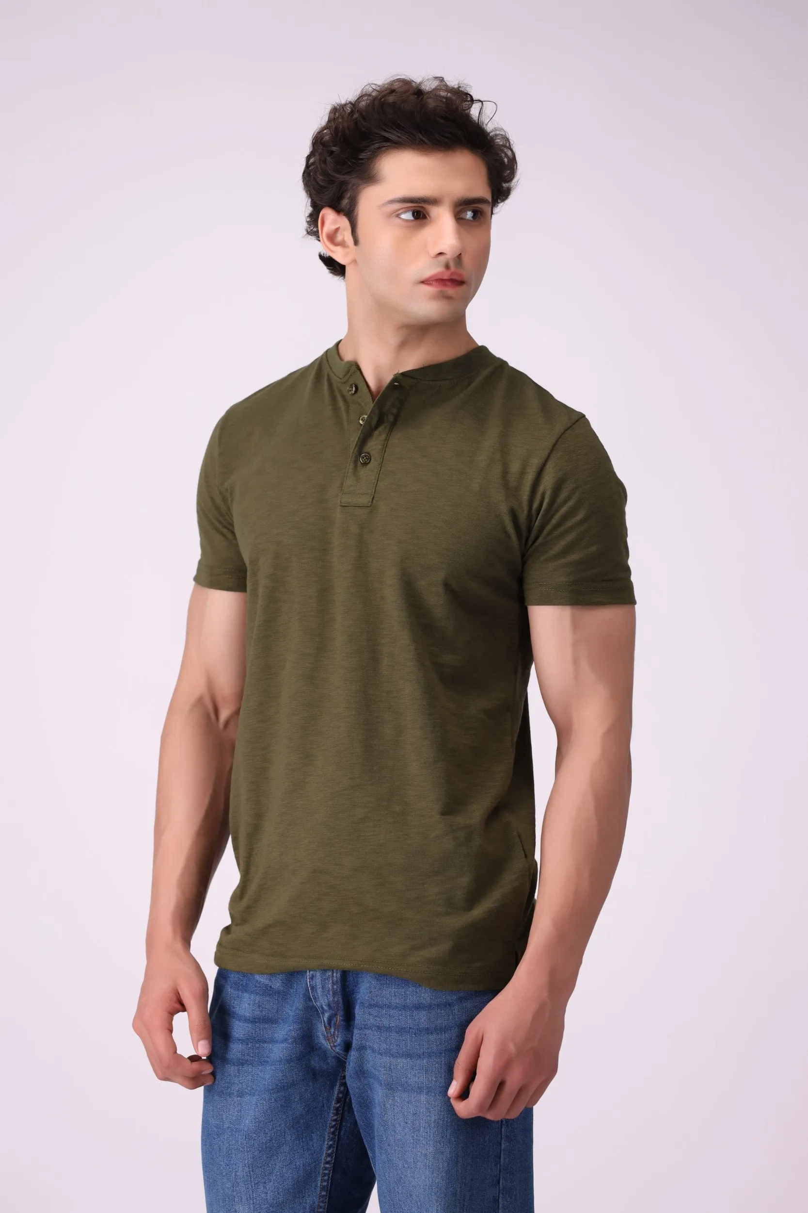 Henly Olive T-Shirt