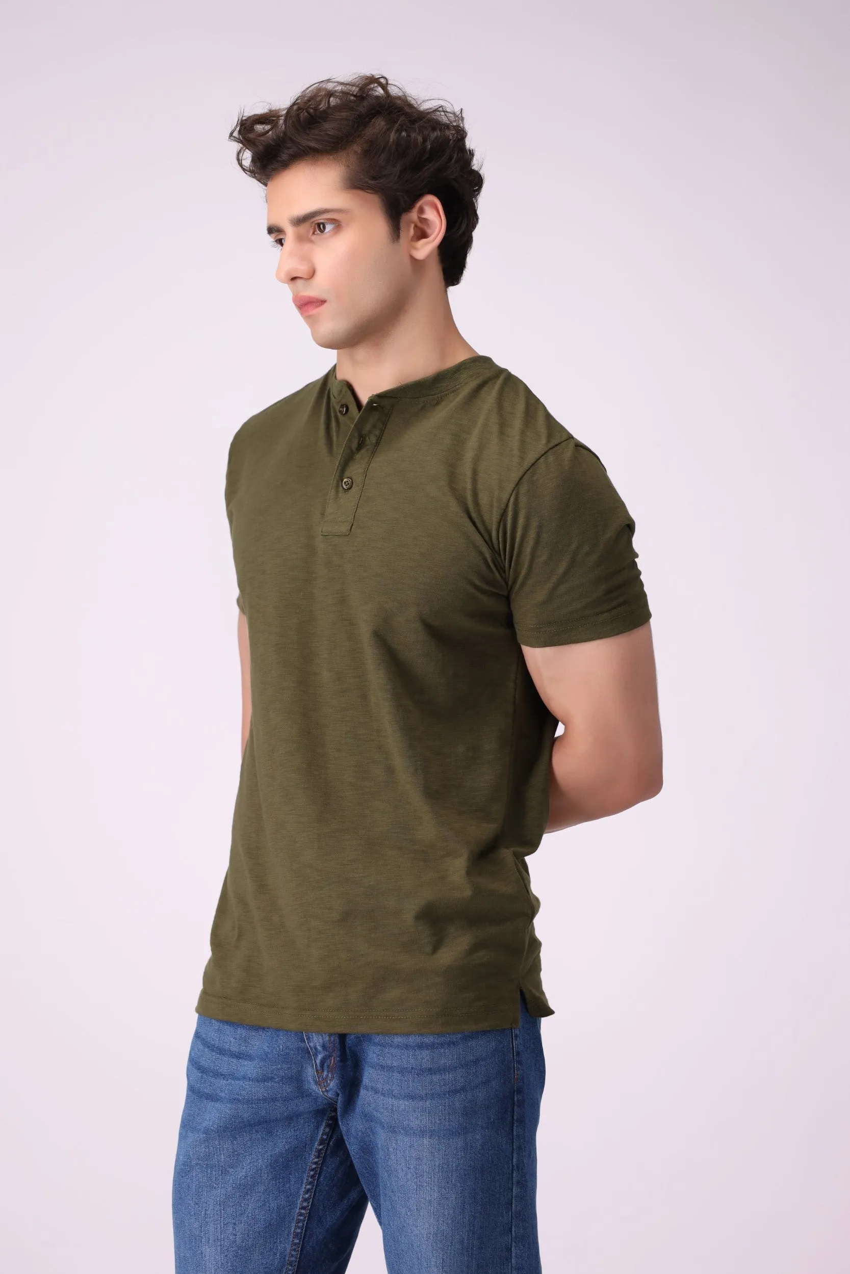 Henly Olive T-Shirt