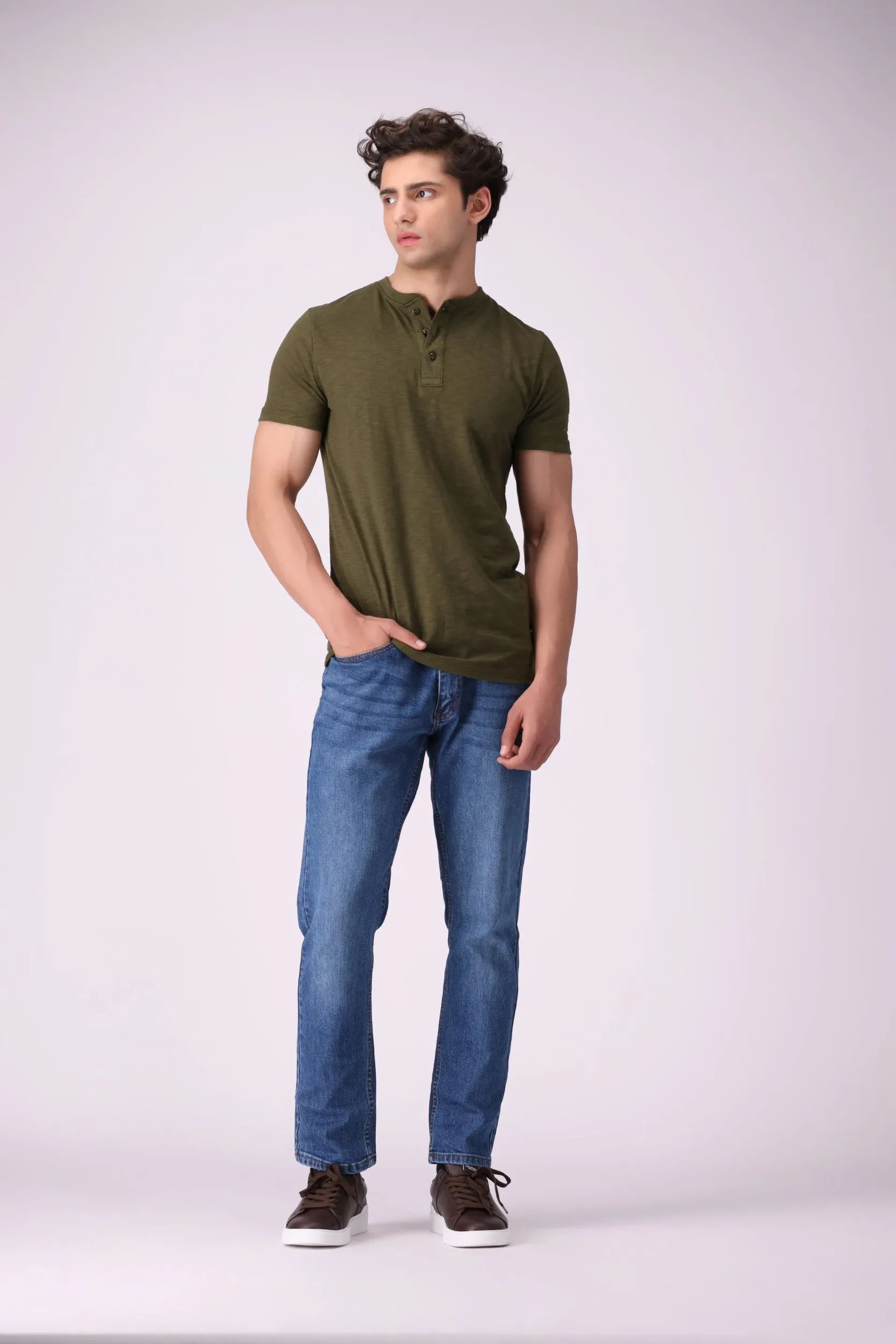 Henly Olive T-Shirt