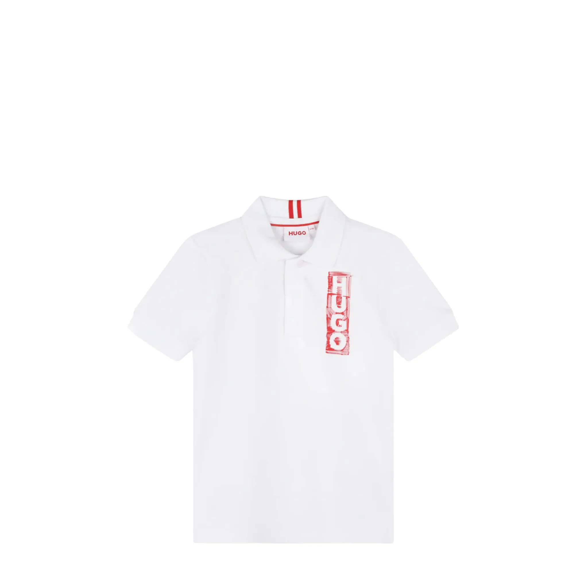 HUGO by Hugo Boss Kids Label Logo Polo Shirt