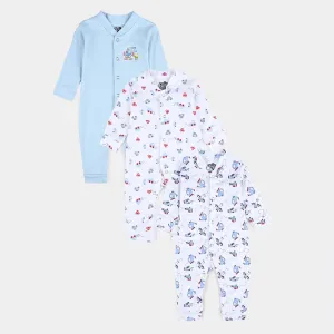 Infant Baby Unisex Cotton Sleep Suit Without Socks