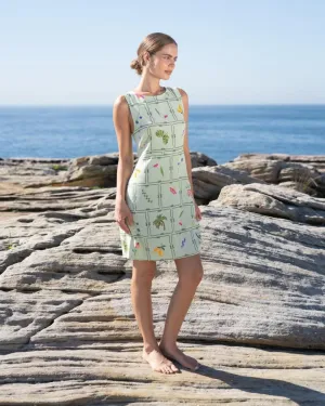IRIS SHIFT DRESS || SAGE