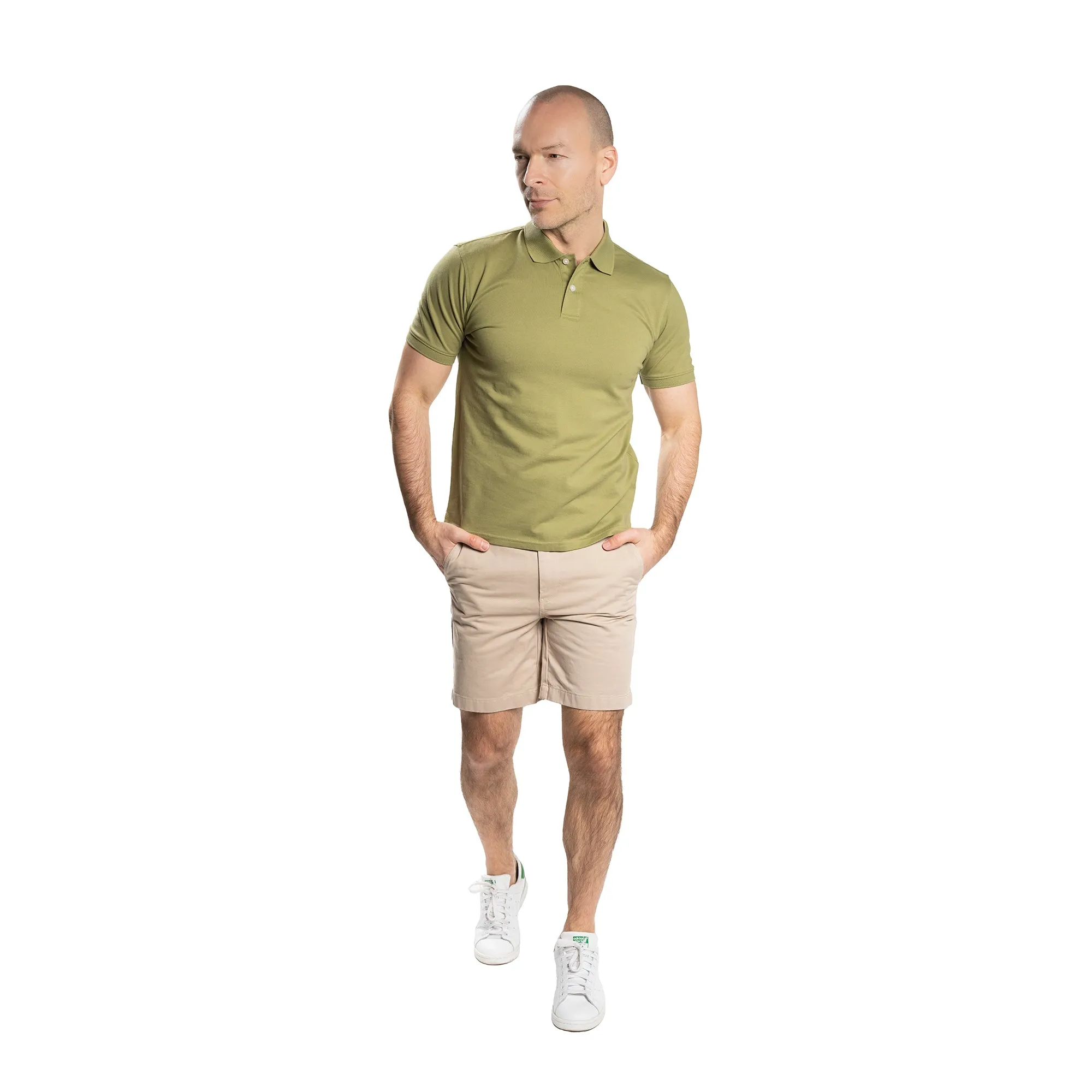 James Polo Shirt - Moss