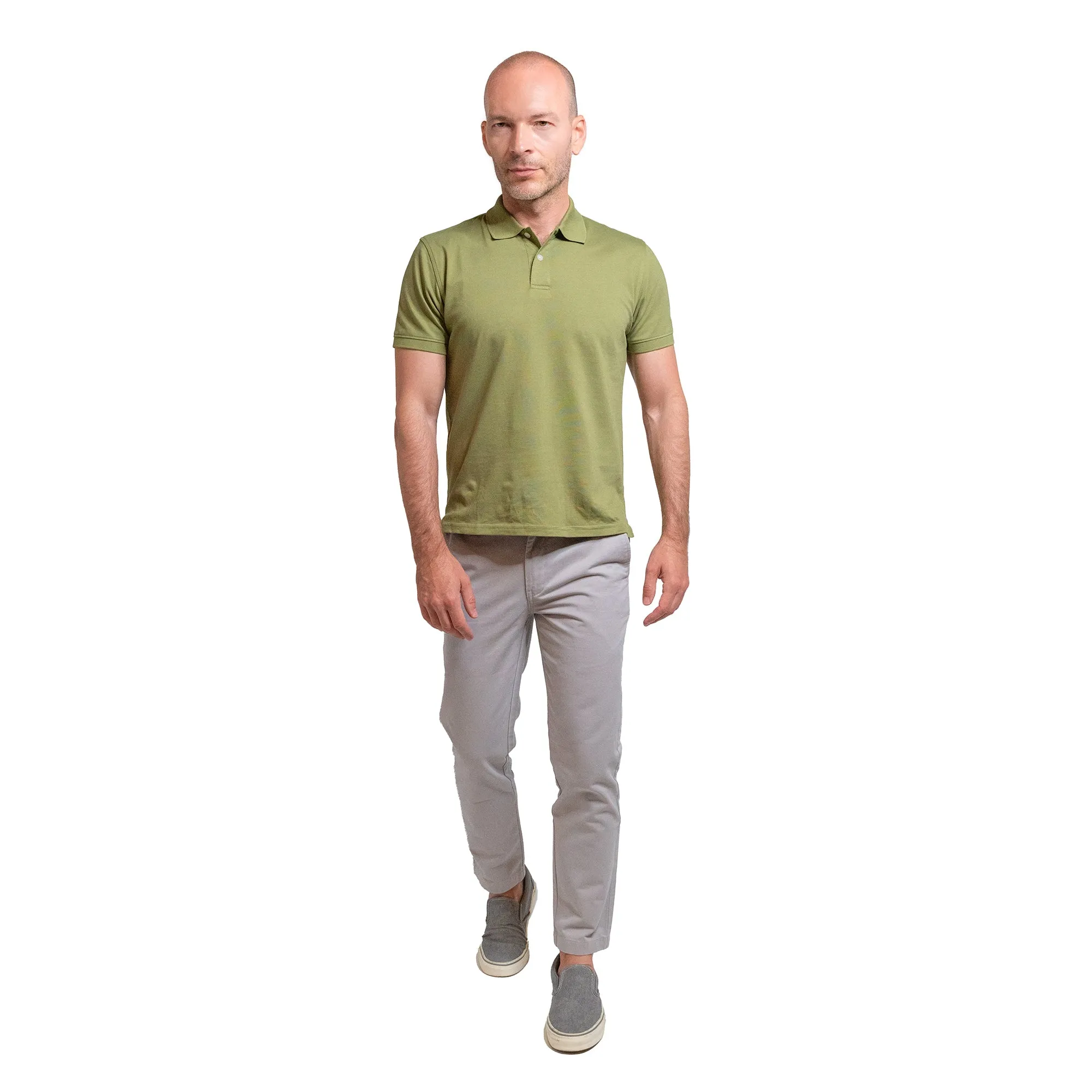James Polo Shirt - Moss