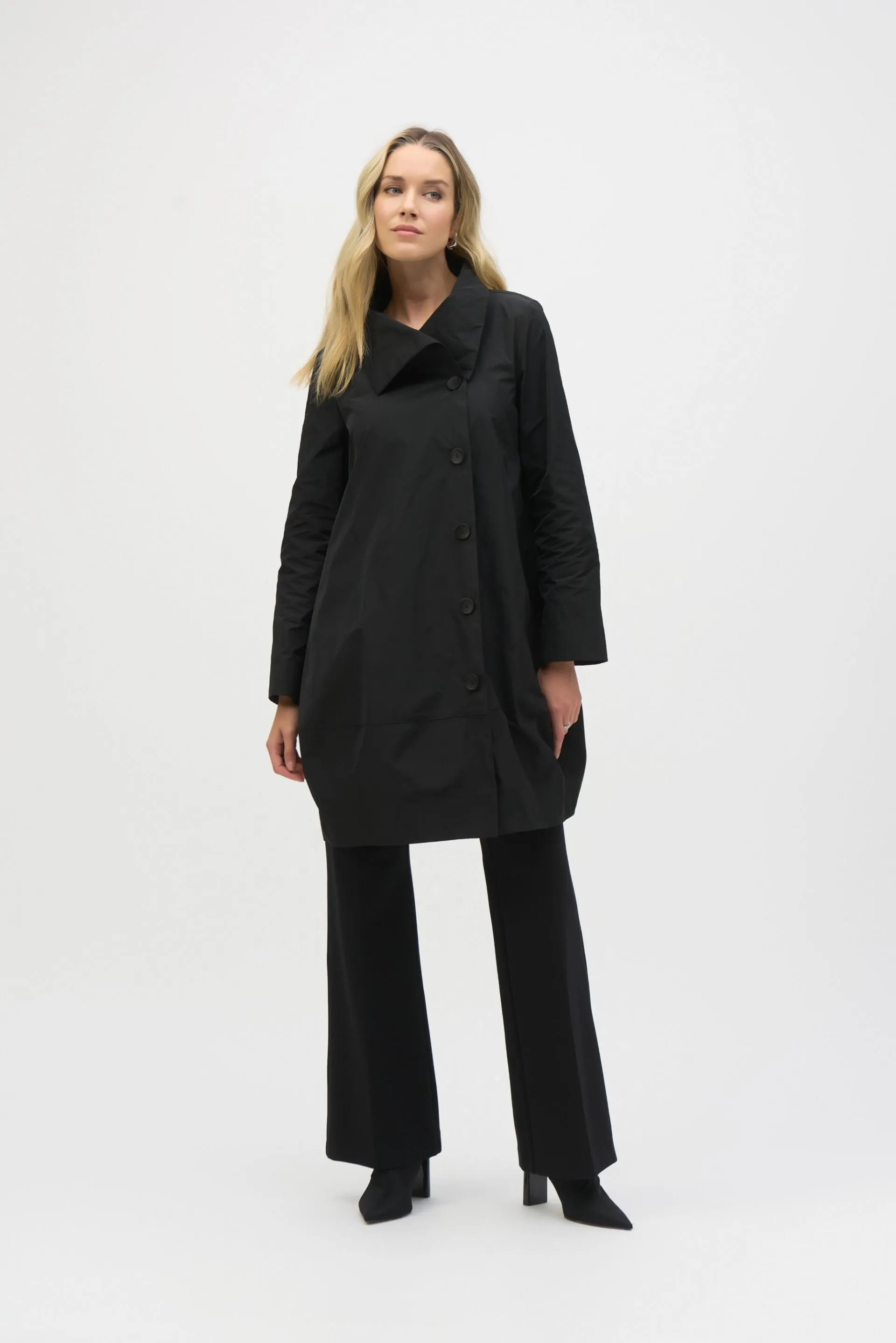 Joseph Ribkoff Softshell Long Sleeve Cocoon Coat 243038