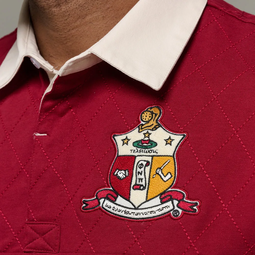 Kappa Alpha Psi Coat of Arms Short Sleeve Rugby Polo