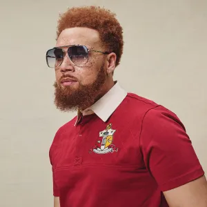Kappa Alpha Psi Coat of Arms Short Sleeve Rugby Polo
