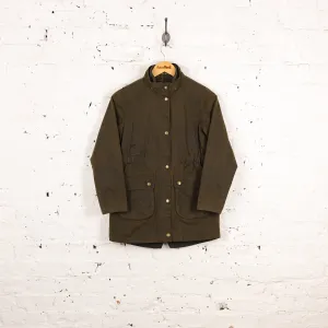 Kids Barbour Thrunton Wax Jacket - Green - L Boys