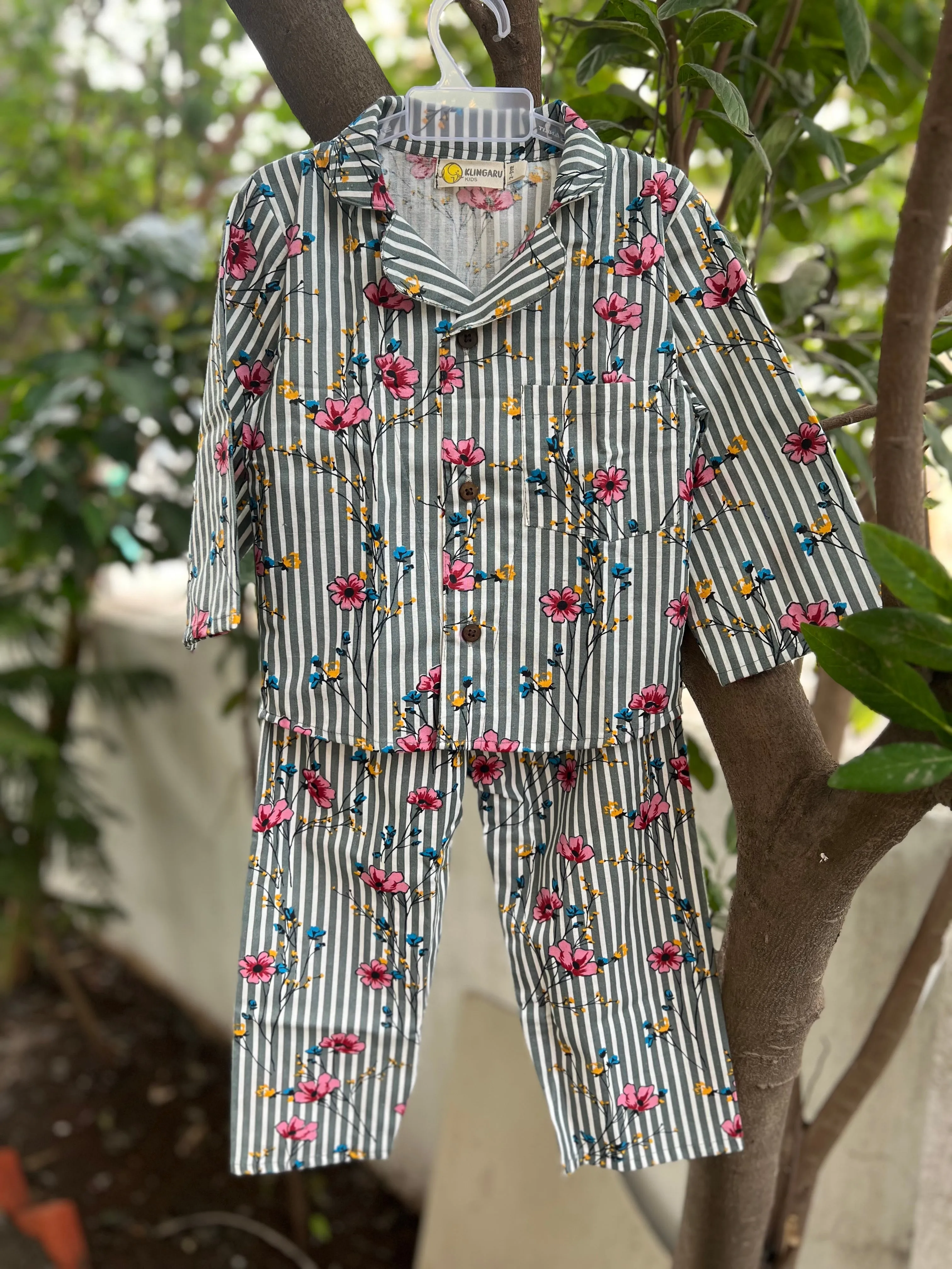 Klingaru Night Suit - Bloom   ( Last Pieces )