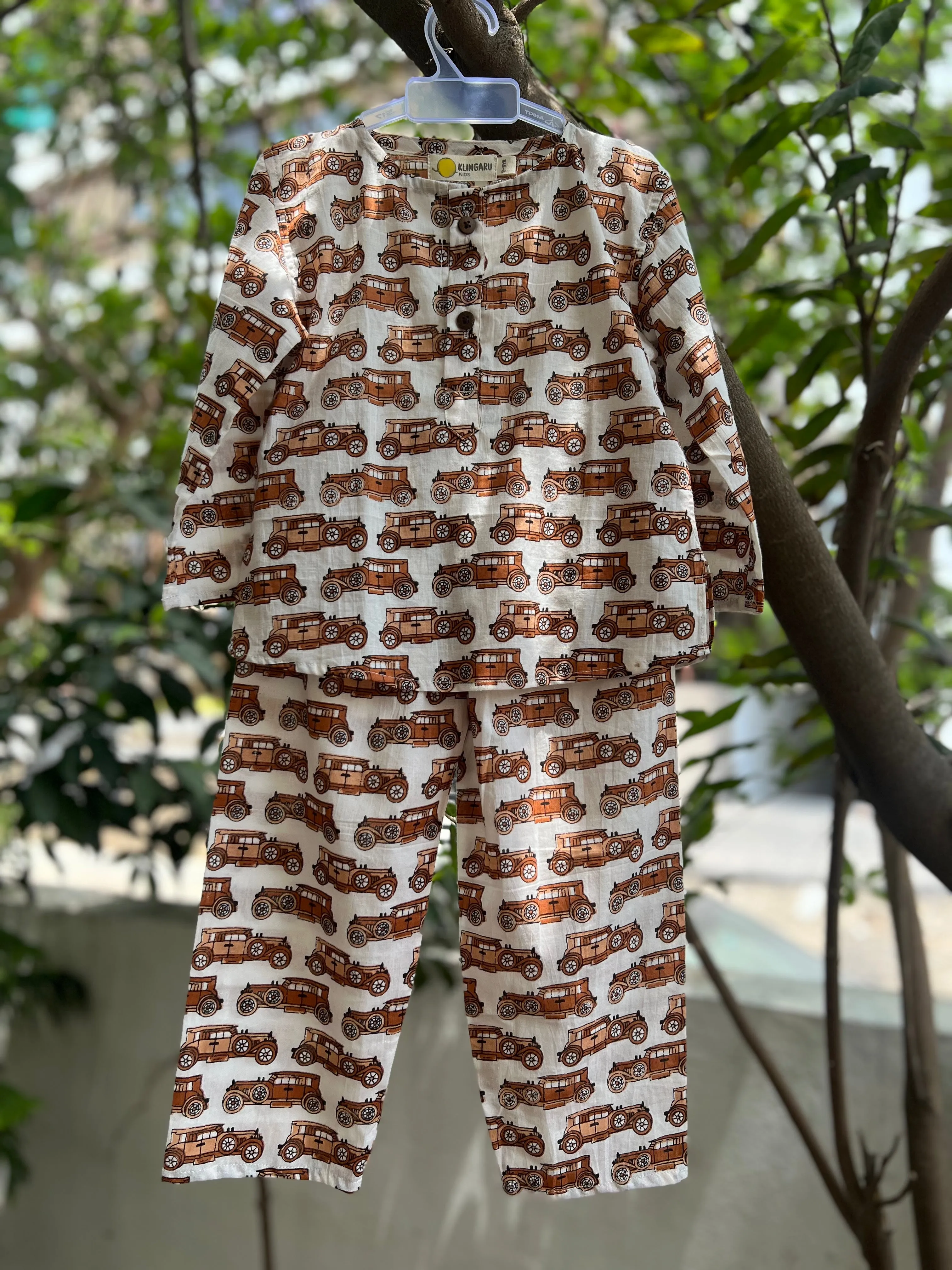 Klingaru Night Suit - Brown Jeep