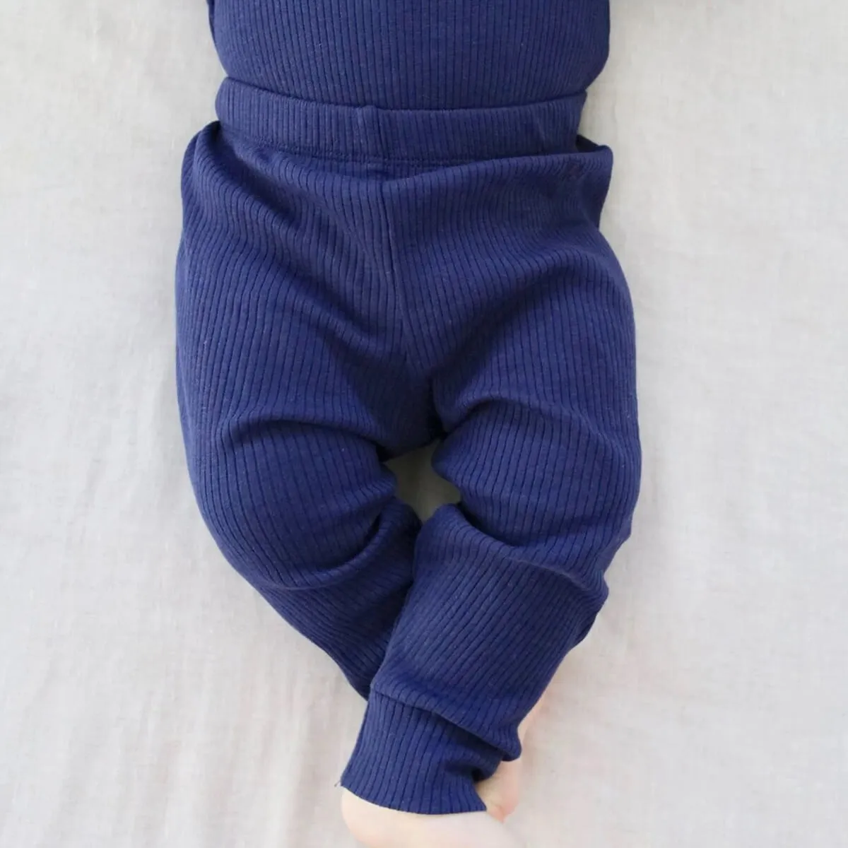 Leggings Gerippt GOTS Bio-Baumwolle