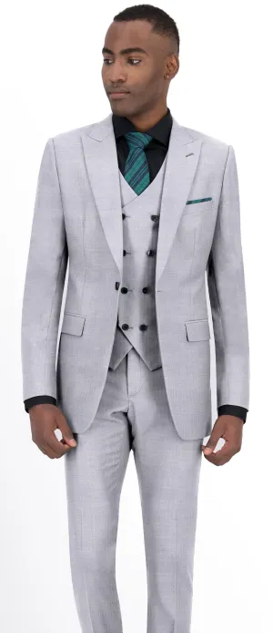 Light Lavender Plain Suit