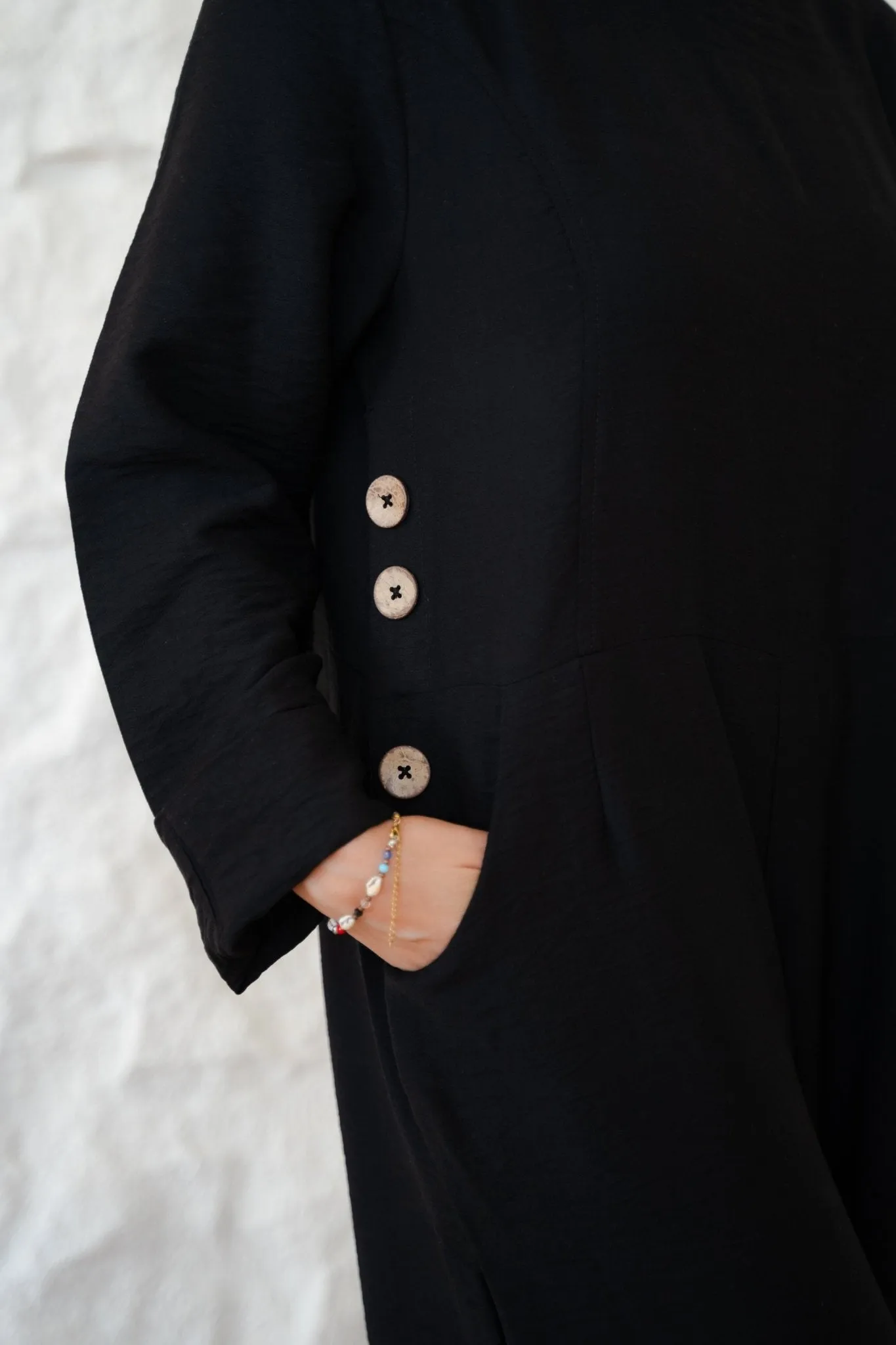 Linen Jumpsuit black