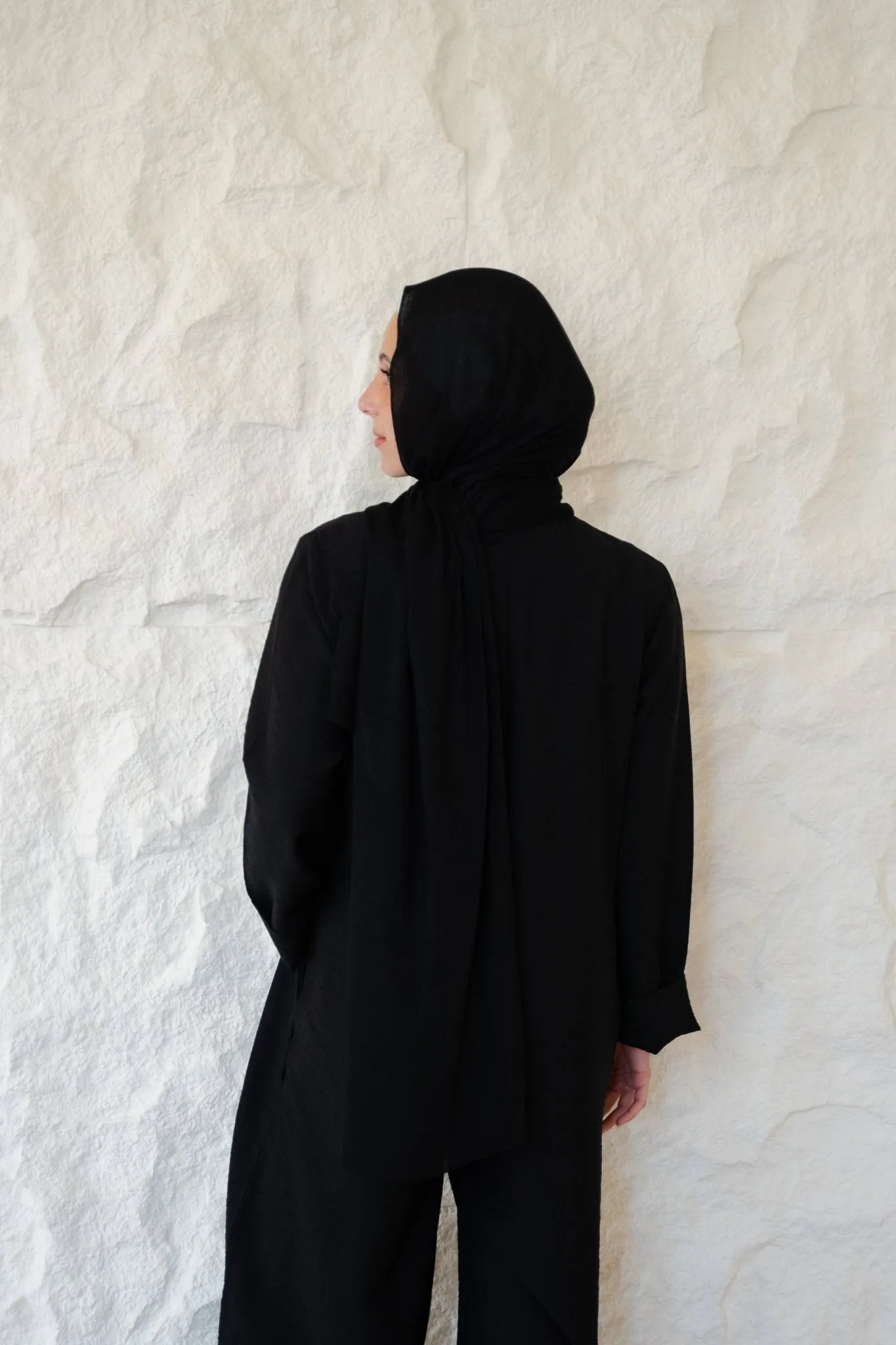 Linen Jumpsuit black