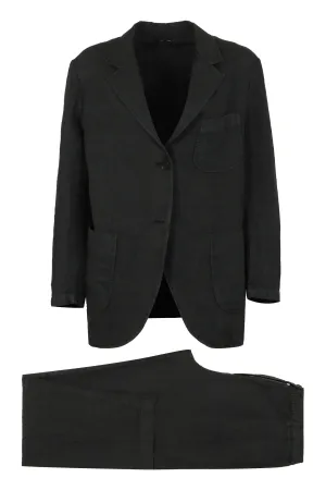 Linen two-piece suit