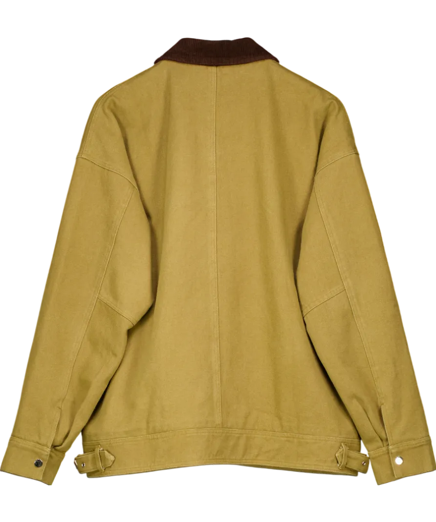 Lioness Brown Workwear Jacket In Chestnut UK M