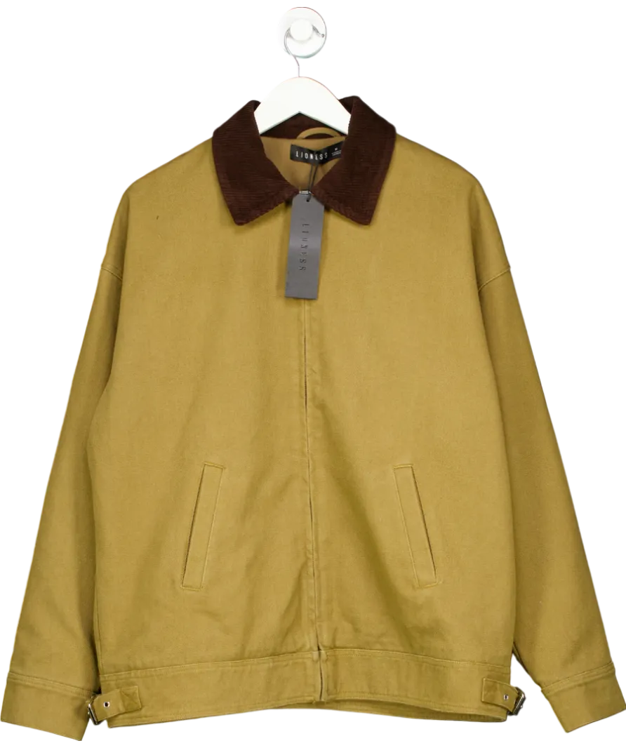 Lioness Brown Workwear Jacket In Chestnut UK M