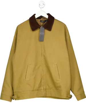 Lioness Brown Workwear Jacket In Chestnut UK M
