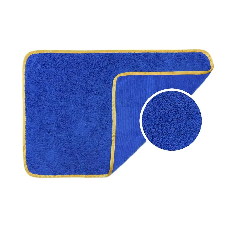 Long/Short Hair Microfiber Towel (16"x24", 380GSM, Pack of 6)