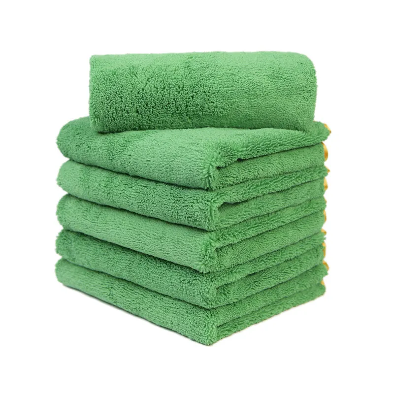 Long/Short Hair Microfiber Towel (16"x24", 380GSM, Pack of 6)