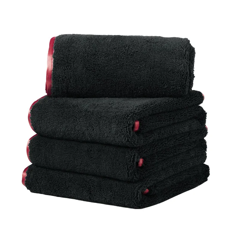 Long/Short Hair Microfiber Towel (16"x24", 380GSM, Pack of 6)