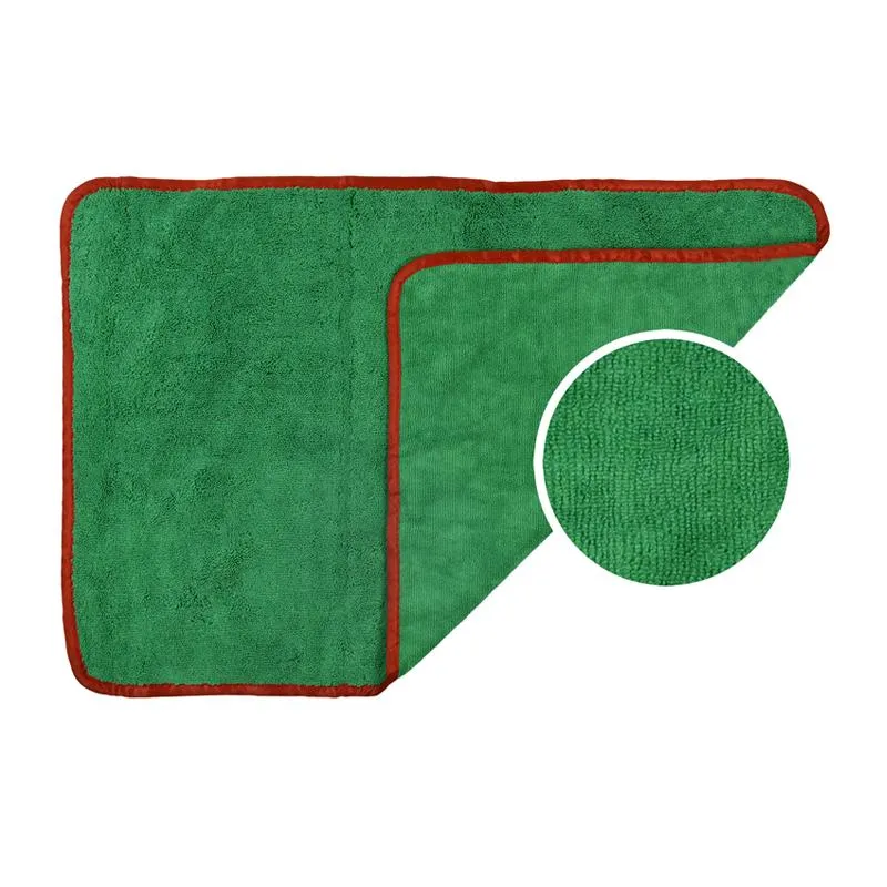Long/Short Hair Microfiber Towel (16"x24", 380GSM, Pack of 6)
