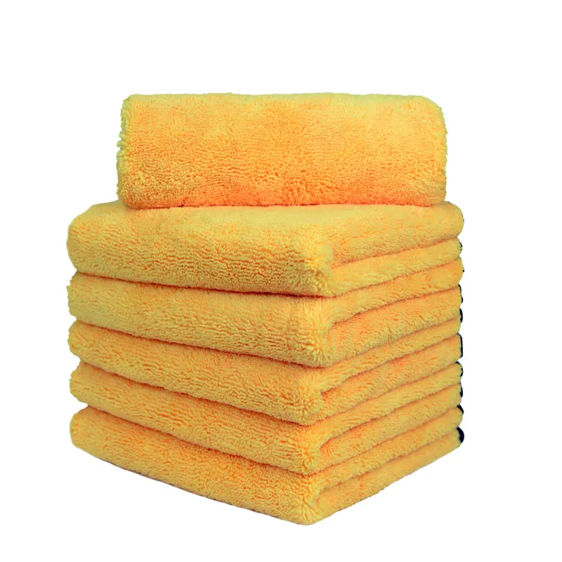 Long/Short Hair Microfiber Towel (16"x24", 380GSM, Pack of 6)