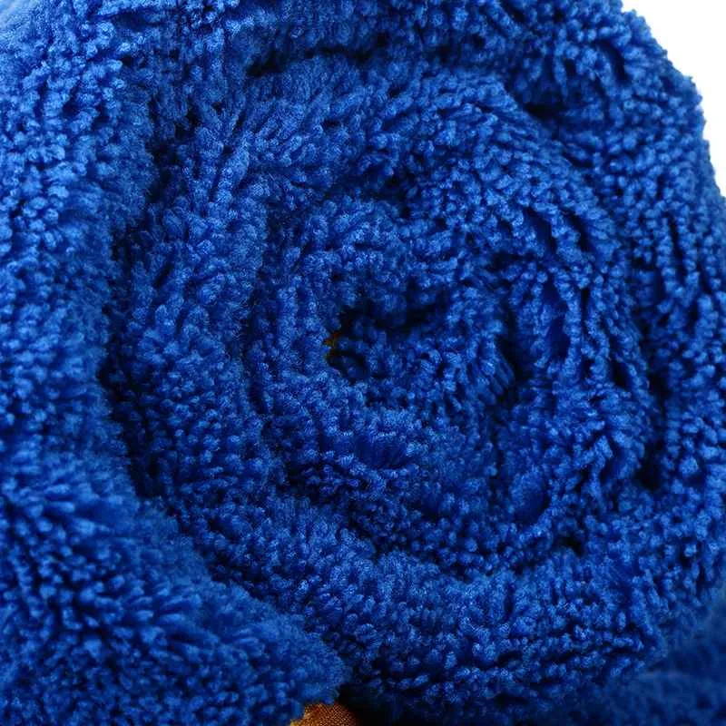 Long/Short Hair Microfiber Towel (16"x24", 380GSM, Pack of 6)
