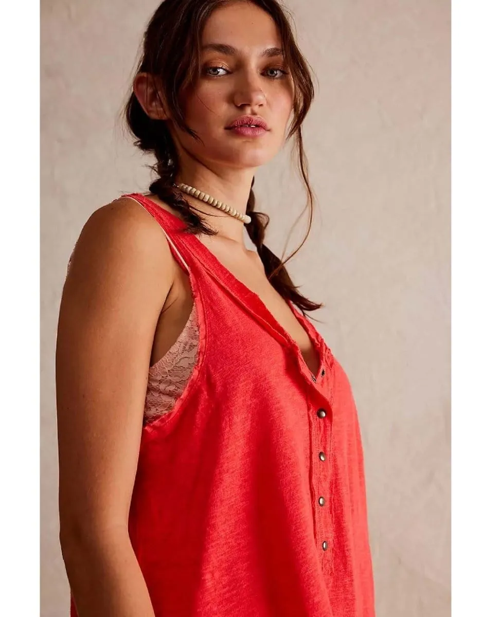 Love Language Tank Radiant Watermelon