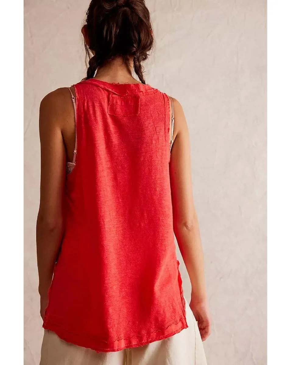 Love Language Tank Radiant Watermelon