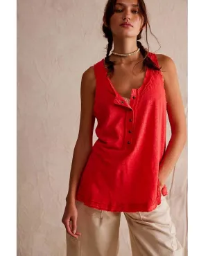 Love Language Tank Radiant Watermelon