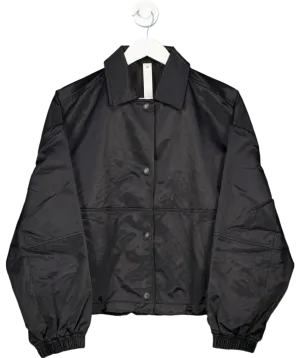 Lululemon Black Insulated Oversized Collared Jacket UK S