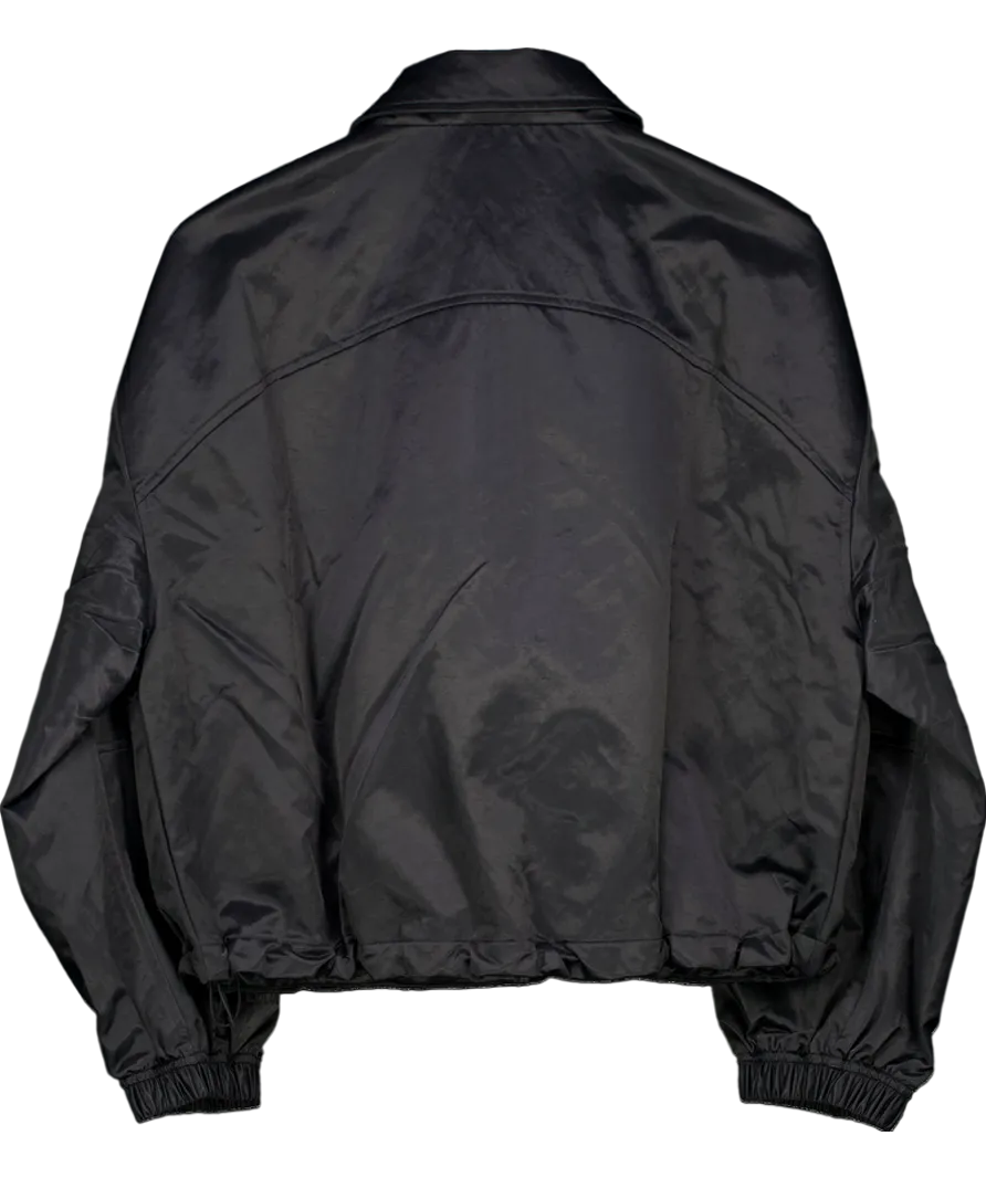 Lululemon Black Insulated Oversized Collared Jacket UK S