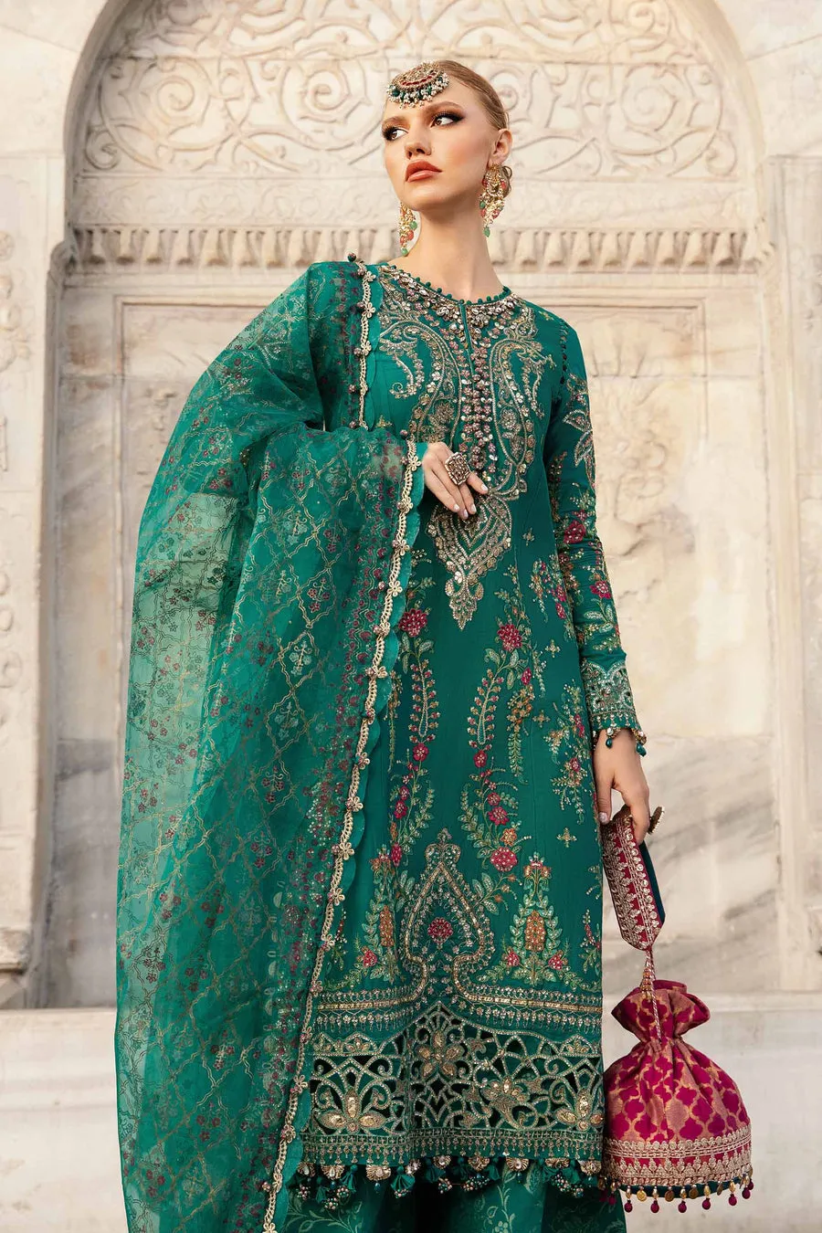 MARIA B | COTTON SATIN COLLECTION 2024 | CST-805