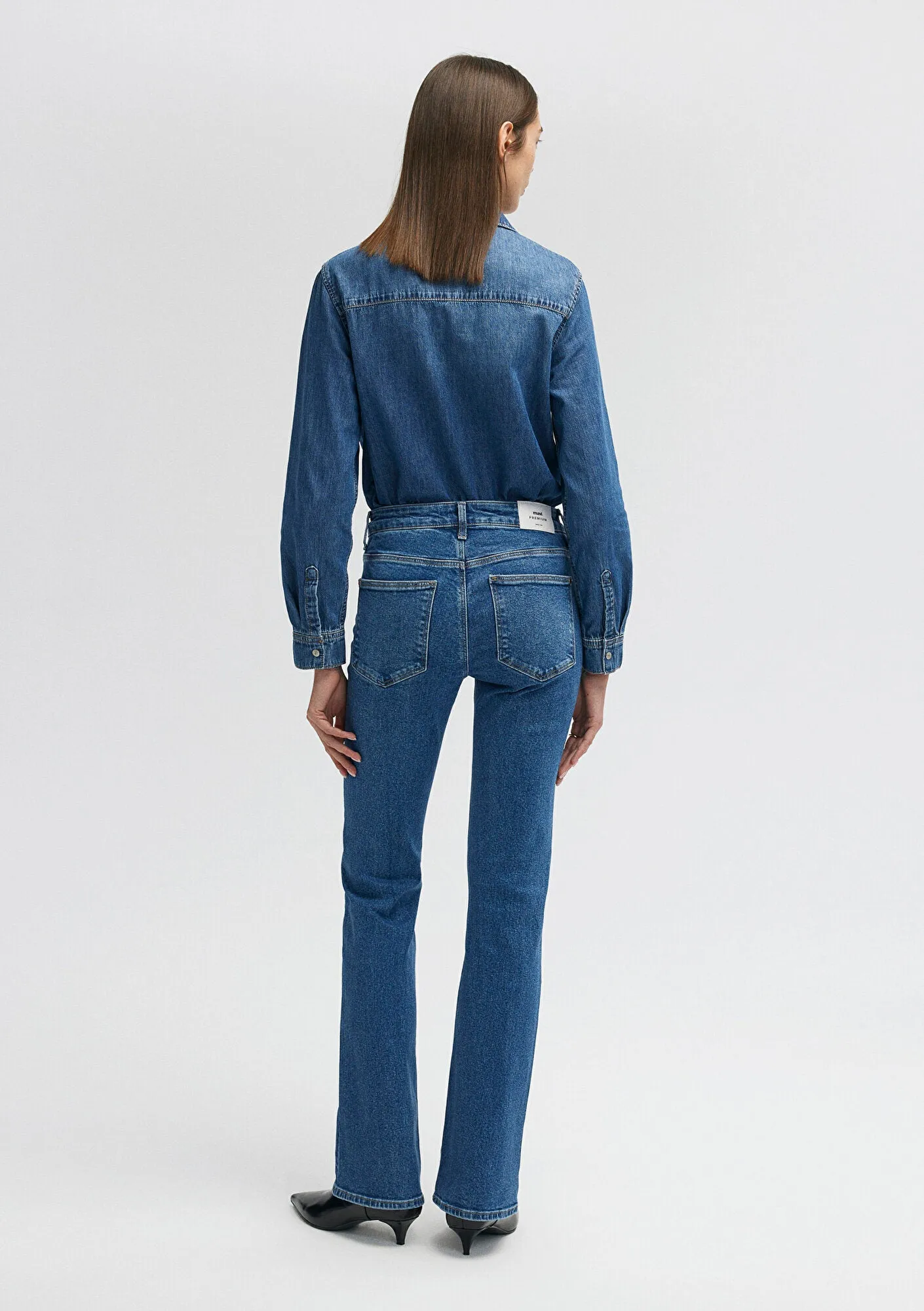 Maria Mid Blue Mavi Premium Jean Pants