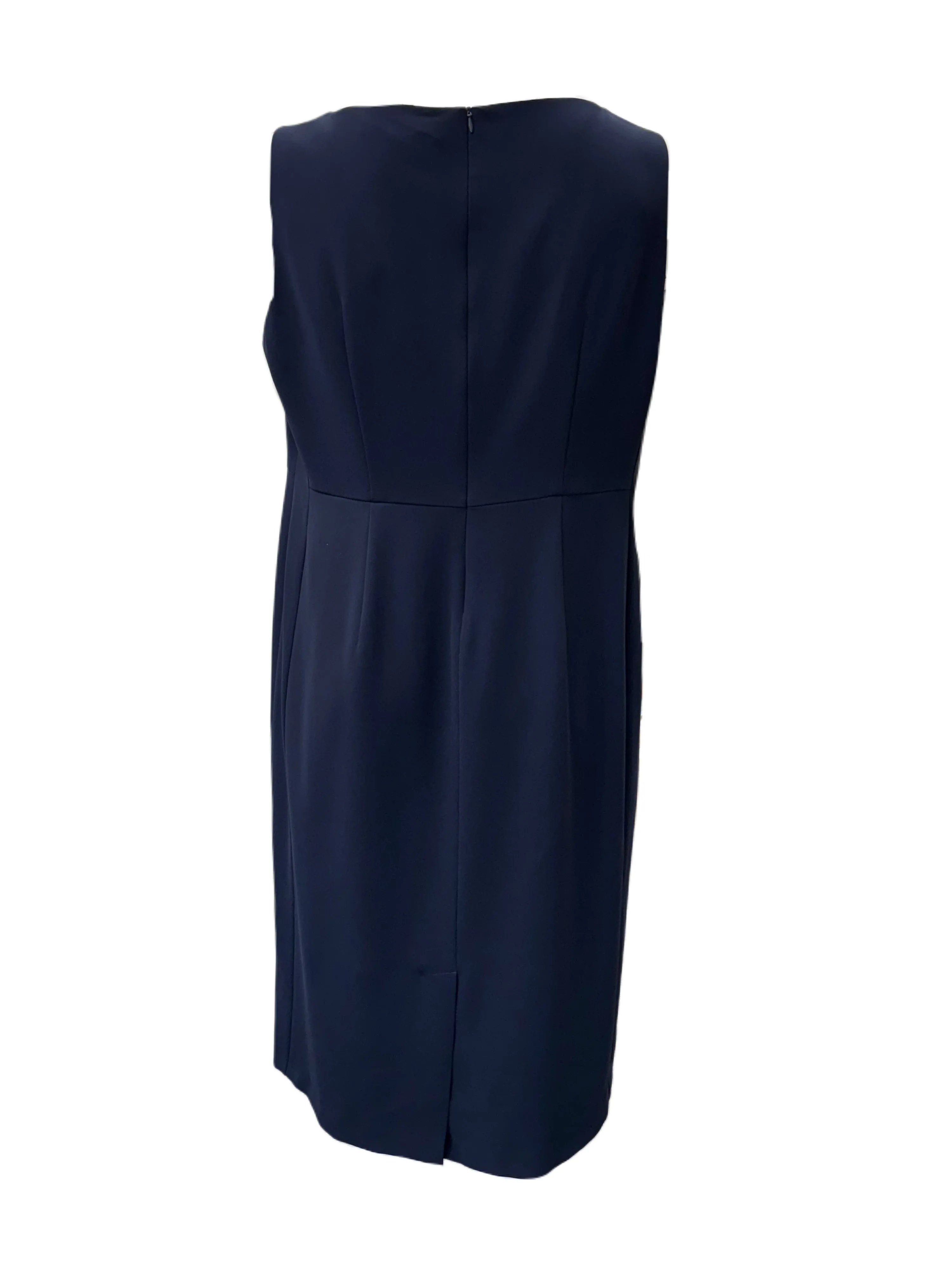 Marina Rinaldi Women's Blue Deciso Shift Dress NWT