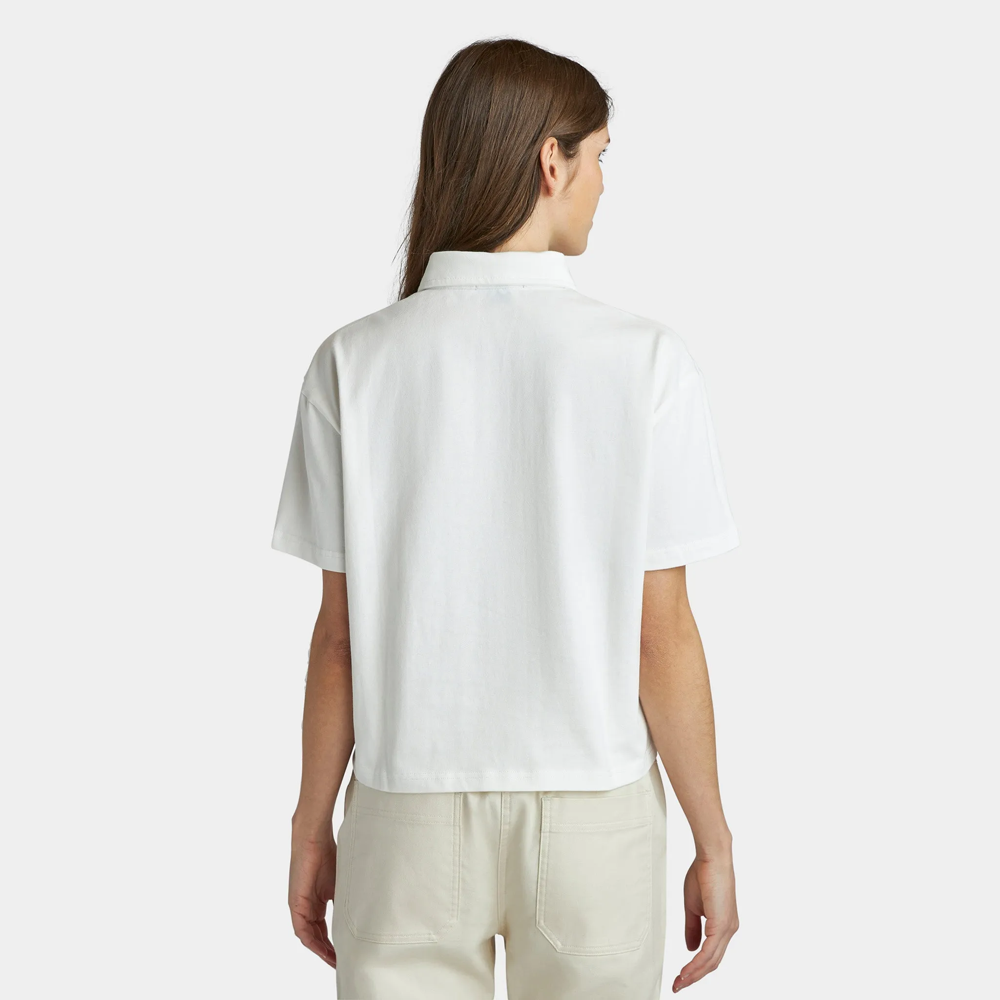 Marine Cropped Polo