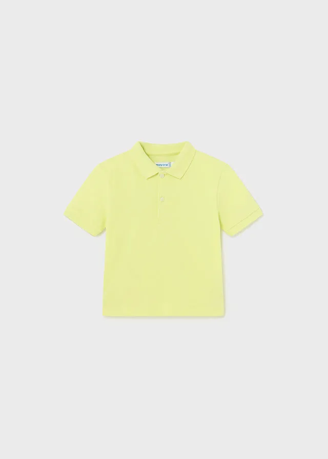 Mayoral Baby Boy Lime Polo Top